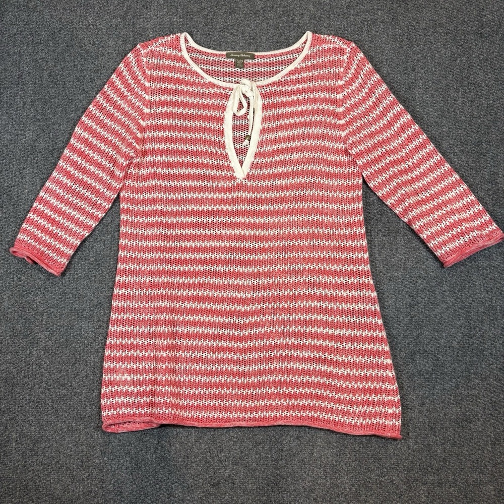 New Tommy Bahama Star Island Too Tunic Paradise Pink Women's Size XL Coverup